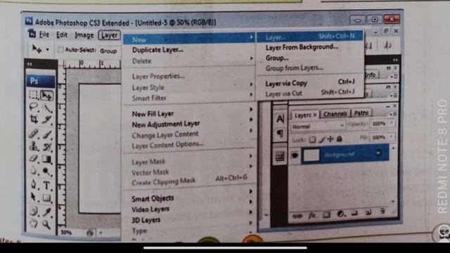 class 8 ch 5 (Photoshop understanding layers and filters) lec 1 computer смотреть онлайн