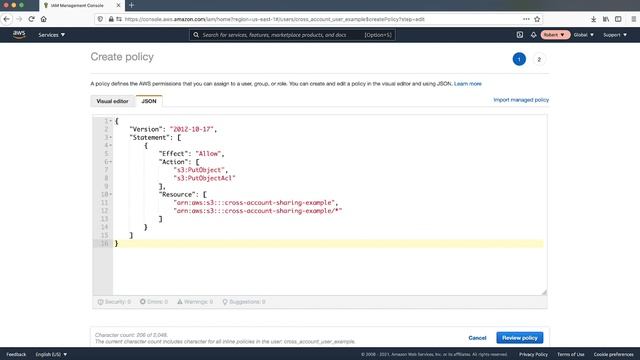 How can I grant a user in another AWS account access to upload objects to my Amazon S3 bucket? смотреть онлайн