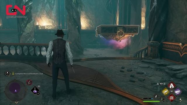 How to Complete Percival Rackham's Trial Hogwarts Legacy Quest Guide смотреть онлайн