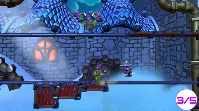 Yooka-Laylee And The Impossible Lair Cliffside Quest - Cold All Coin Locations смотреть онлайн