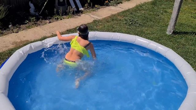 Treasure Hunt Pool Challenge For The Pink  And Green Team