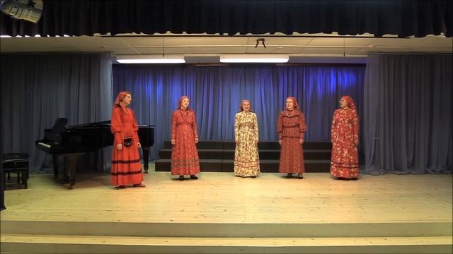 Лирическая песна "Из ворот-ворот на улицу" (Вологодская обл., Череповецкий р-н, д. Раменье) смотреть онлайн