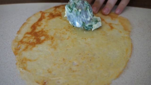 Блины с зелёным луком и яйцом от шефа Алекса! смотреть онлайн