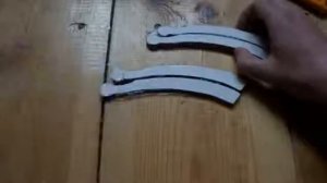 Как сделать из бумаги нож бабочку