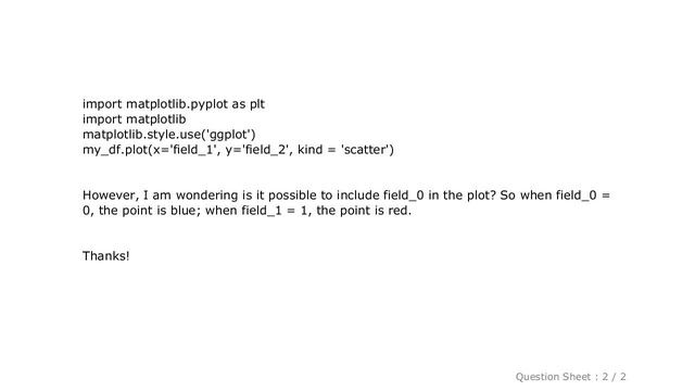 Pandas : pandas: Using color in a scatter plot смотреть онлайн
