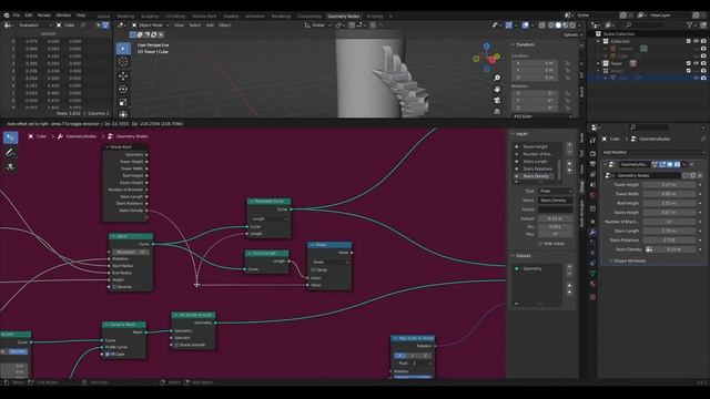 Blender 3.0 | 3.1 - Stylized Towers with Geometry Nodes смотреть онлайн