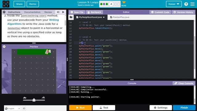 Code.org Lesson 9.4 Loops | Tutorial with Answers | Unit 1 Computer Science A (CSA) смотреть онлайн