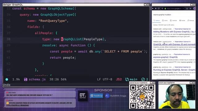 ? Menampilkan Data dengan GraphQL - Belajar GraphQL Server Bagian 3 | RandomScreencast смотреть онлайн