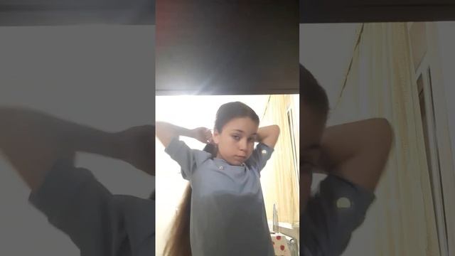 низкий хвост на длинные волосы ❤ смотреть онлайн