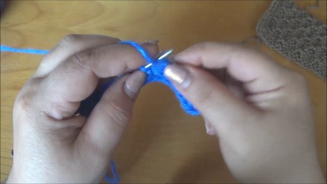 Узор спицами КРУПНЫЕ СОТЫ