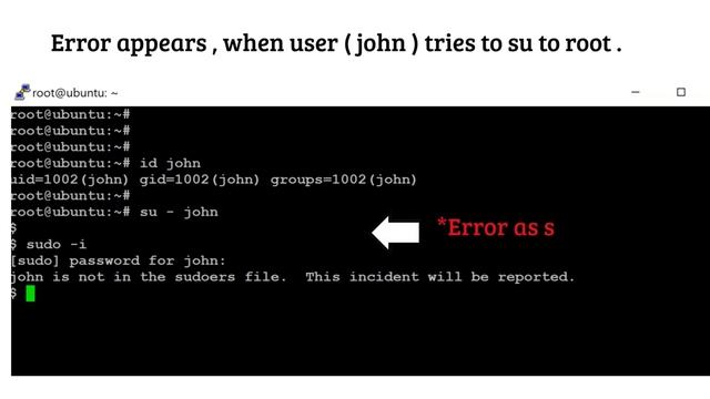 [Fix] Username not in the sudoers file , the incident will be reported. .. смотреть онлайн
