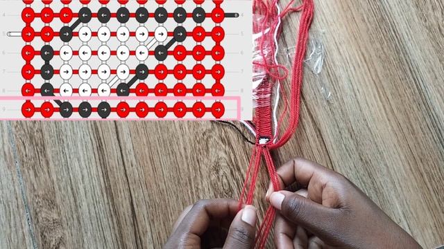 Spider Man Alpha Bracelet || Intermediate Bracelet Tutorial