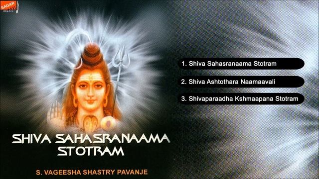 Shiva Sahasranaama Stotra.  S.Vageesha Shastry Pavanje. Sanskrit Devotional.