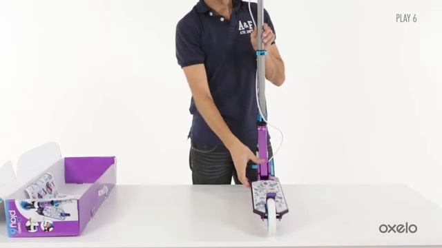 Comment Plier et Déplier sa trottinette Play 6 Easybreak | OXELO WORKSHOP смотреть онлайн