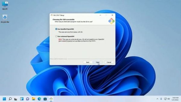 How to install and configure git with GitHub in Windows 11