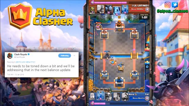 ROYAL GHOST NERF LEAKED | FLYING MACHINE BUG | ASH RE-UPLOADING VIDEOS - CLASH ROYALE NEWS #13 смотреть онлайн
