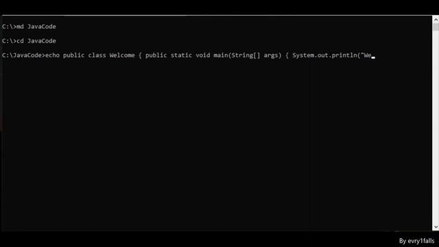 JAVA from Command Prompt Win64 смотреть онлайн