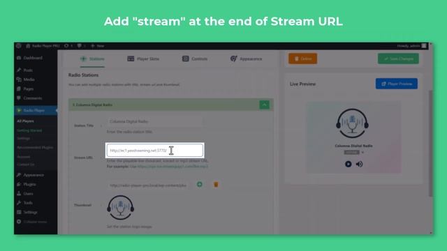 How to Play IceCast Radio Stream on WordPress Website смотреть онлайн