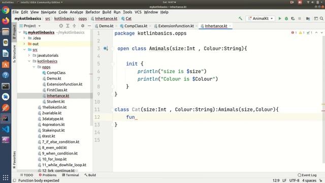 Kotlin inheritance | Part 23 смотреть онлайн