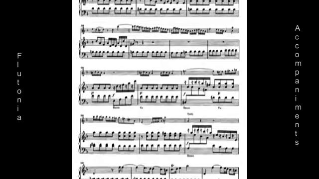 C. Ph. E. Bach D minor Flute Concert, 3.Mov. Practice Tempo 120 the Quarter, Piano Accompaniment смотреть онлайн
