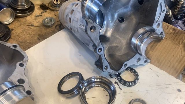 Ремонт переднего редуктора Mercedes ML 63 AMG