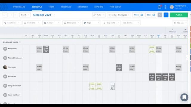 How to schedule shifts in Sling смотреть онлайн