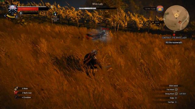 The Witcher 3 White Lady Contract at level 7! смотреть онлайн