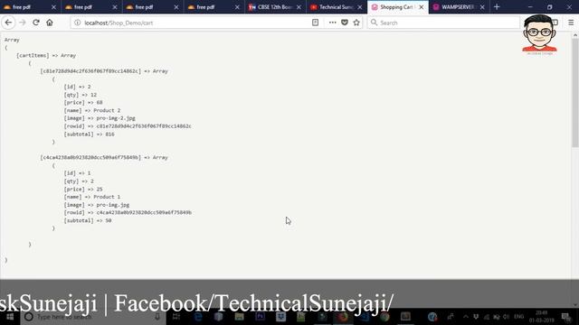 Codeigniter Shopping Cart with Ajax JQuery | Cart library Live Demo | Cart Feature | Part-3 смотреть онлайн