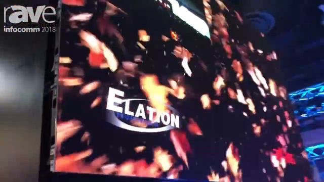 InfoComm 2018: Elation Professional Debuts Film 158, Direct View LED Video Panel смотреть онлайн