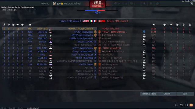 One Man Army | Leclerc + Mirage 2000-5F (War Thunder) смотреть онлайн