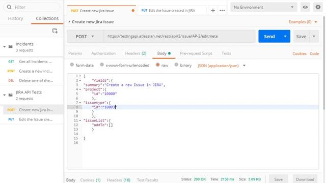 API Testing - JIRA tests - EDIT, GET & DELETE an issue смотреть онлайн