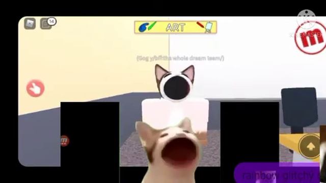 pop cat but its roblox- смотреть онлайн