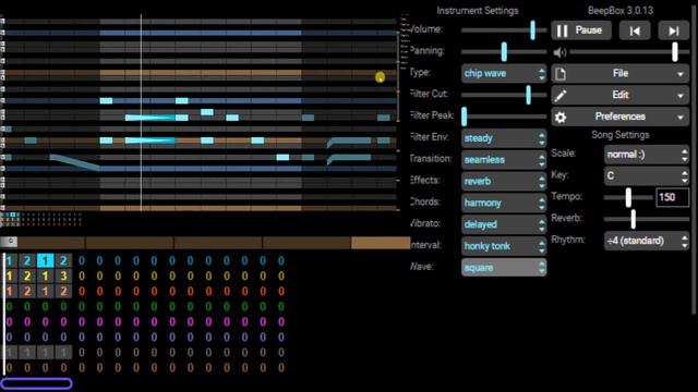 How To Make Chiptunes With Zero Musical Background Using BeepBox (Featuring Mira's Brush) #IndieDev