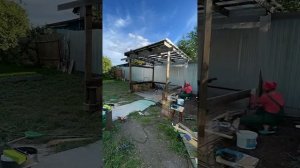 Обустройства двора своими руками ?️