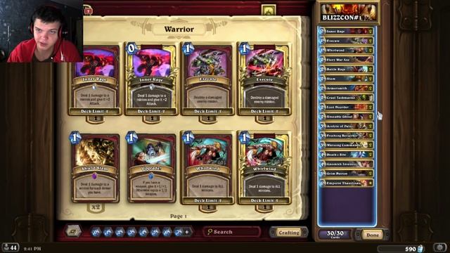 Hearthstone - Гайд-аналитика на патрон вара. смотреть онлайн
