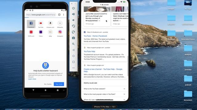 android emulator vs ios emulator смотреть онлайн