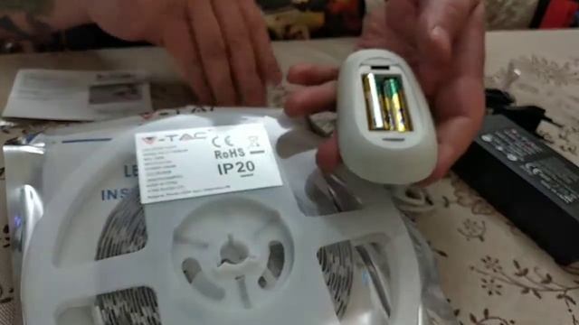 LED Strip RGB Set SMD5050 60 LEDs IP20 / LED лента RGB комплект SMD5050 60 светодиода IP20