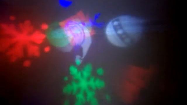 Новогодний уличный лазерный проектор смотреть онлайн