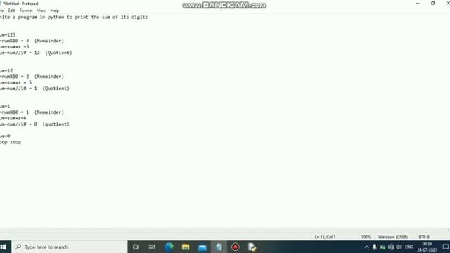 Sum Of Two Digits in Python by Rohit Kr. Dubey || #pythonprogrammerandcodingwithrohit смотреть онлайн