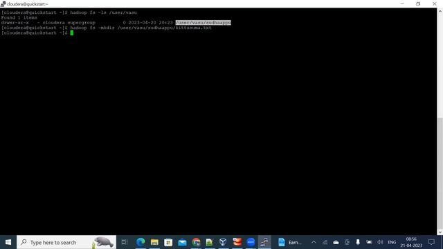 Hadoop installation part and hands-on Hadoop commands смотреть онлайн