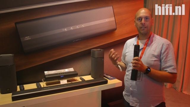 Philips Fidelio B1 soundbar - IFA 2016 смотреть онлайн