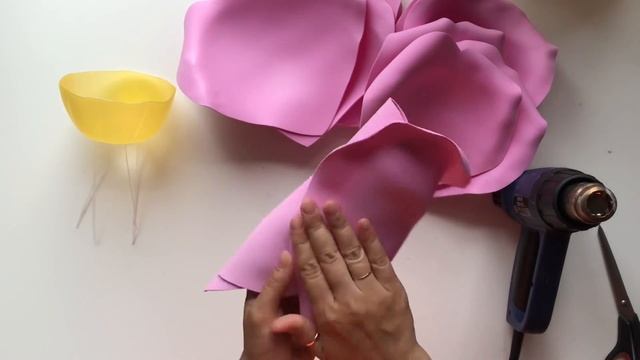 Роза из фоамирана 2 мм смотреть онлайн