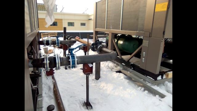 Обвязка чиллерных установок (фотоотчет).mp4 смотреть онлайн