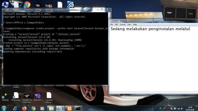 CARA INSTAL LARAVEL смотреть онлайн