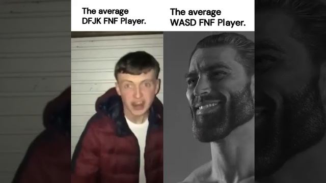 The average DFJK FNF Player vs The average WASD FNF Player смотреть онлайн