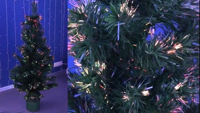 Новогодняя ель фибро оптика смотреть онлайн