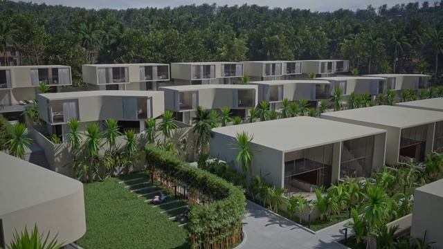 Bali villa. Architectural animation смотреть онлайн