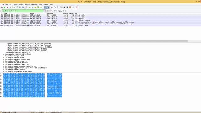 SSL/TLS in action with Wireshark смотреть онлайн