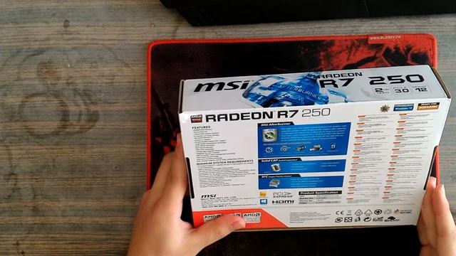 MSI Radeon R7 250 2 Gb 128 Bit Ekran Kartı Kutu Açılımı / Unboxing смотреть онлайн