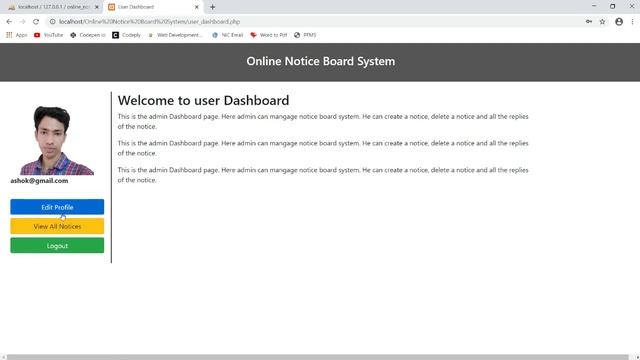 Online Notice Board System Project in PHP and MYSQL (Part-03) | PHP Projects | CSEtutorials смотреть онлайн
